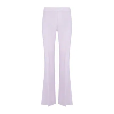 Theory Lilac Sky Wool New Demitria Pants In White