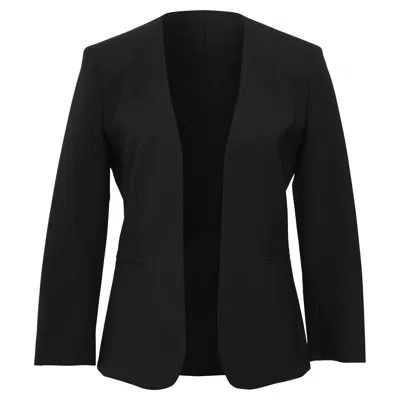Theory Lindrayia B Open Blazer In Black Wool