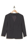 Theory Lindrayia B Good Wool Suit Jacket In Charcoal