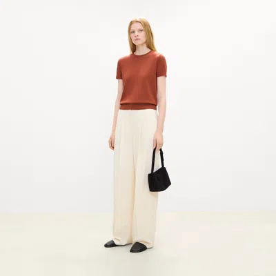 Theory Line Mini Shoulder Bag In Suede In Black