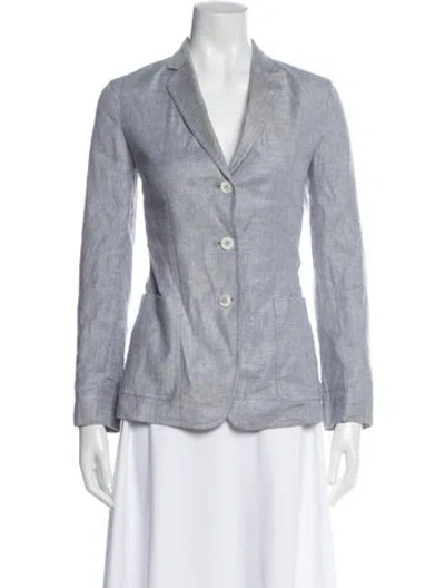 Pre-owned Theory Linen Blazer