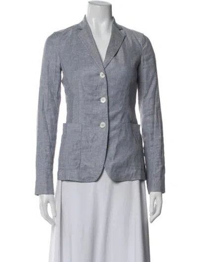 Pre-owned Theory Linen Blazer