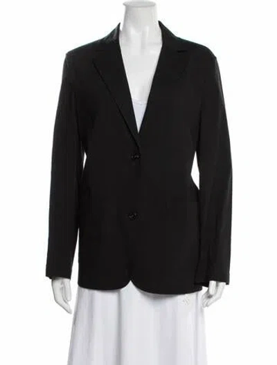 Pre-owned Theory Linen Blazer W/ Tags In Black