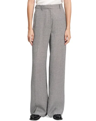 THEORY THEORY LINEN-BLEND CLASSIC PANT