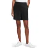 Theory Linen Blend Shorts In Black