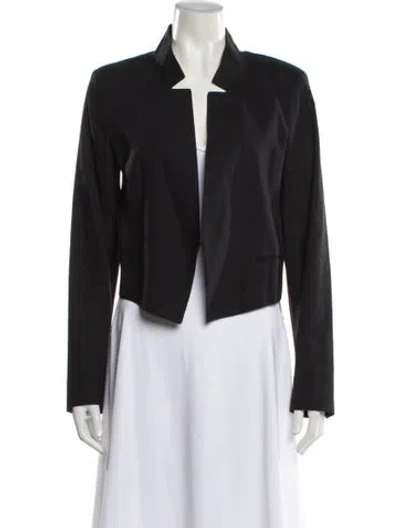 Pre-owned Theory Linen Evening Jacket In Gray