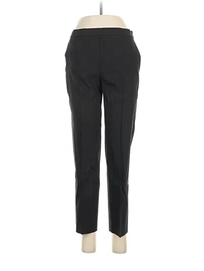 Pre-owned Theory Linen Pants In Black