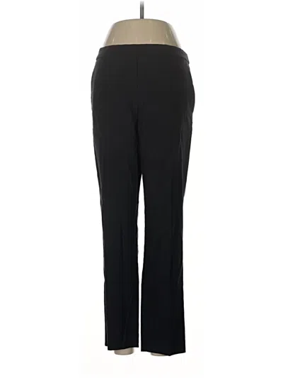 Pre-owned Theory Linen Pants In Blue