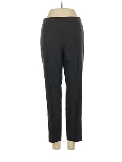 Pre-owned Theory Linen Pants In Blue