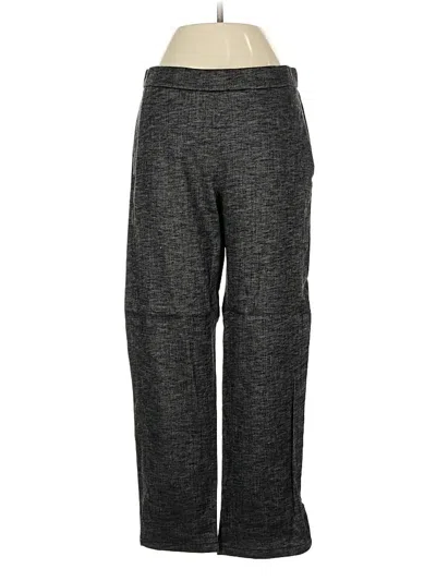 Pre-owned Theory Linen Pants In Gray