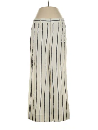 Theory Linen Pants In White