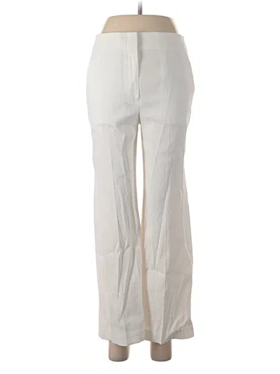 Theory Linen Pants In White