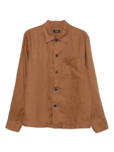 THEORY LINEN SHIRT