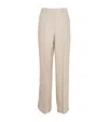 THEORY LINEN TAILORED TROUSERS