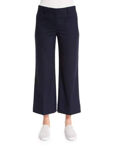 Theory Livdale Trouser In Navy In Blue