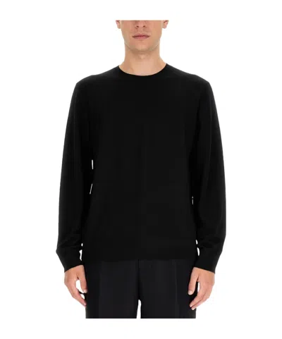 THEORY THEORY LONG-SLEEVED CREWNECK KNITTED JUMPER