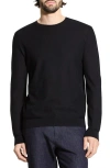 Theory Long Sleeve Silk & Cotton T-shirt