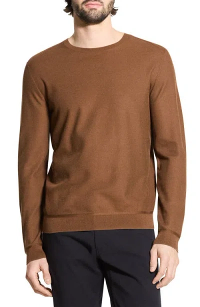 THEORY THEORY LONG SLEEVE SILK & COTTON T-SHIRT