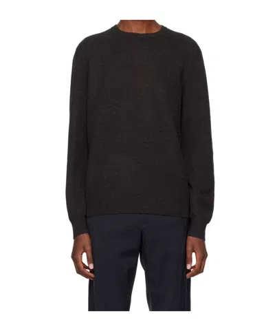 Theory Long Sleeve Sweater In Black