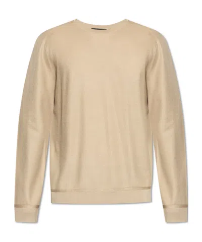 Theory Long Sleeve Sweatshirt In Neutral