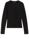 Theory Long Sleeve T-shirt In Black