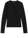 Theory Long Sleeve T-shirt In Black