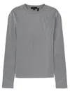 Theory Long Sleeve T-shirt In Gray