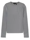 Theory Long Sleeve T-shirt In Gray
