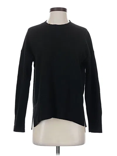 Pre-owned Theory Long Sleeve T-shirt In Black