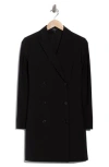 Theory Long Sleeve Wool Blend Blazer Dress In Black