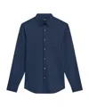 Theory Long-sleeved Shirt In Blue