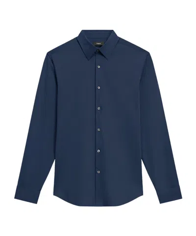 Theory Long-sleeved Shirt In Twilight