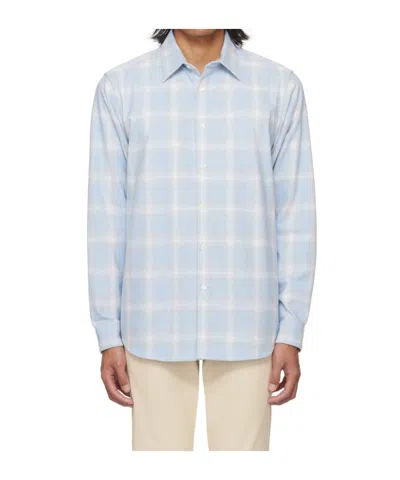 Theory Long-sleeved Shirt In White
