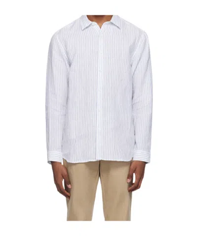 Theory Long-sleeved Shirt In White