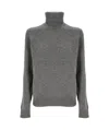 Theory Long-sleeved Sweater In Gray