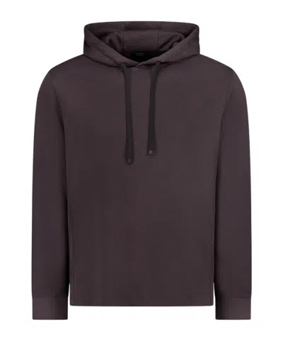 Theory Long-sleeved Sweater In Neutral Carbon Gray