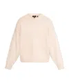 Theory Crew-neck Jumper In Nude