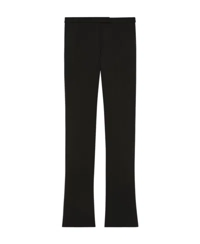 Theory Low-rise Slim-cut Trousers In White
