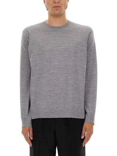 Theory Luxury Wool T-shirt - For Men In Gray