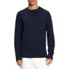 Theory Men's Maden Textured Wool Sweater In Baltic