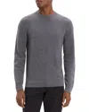 Theory Maden T.novo Crewneck Wool Sweater In Gray