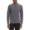 Theory Maden T.novo Crewneck Wool Sweater In Gray