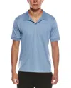 Theory Malden Polo Shirt In Blue