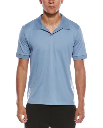 Theory Malden Polo Shirt In Blue