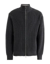 Theory Riland Regular Fit Full Zip Cardigan In Grey