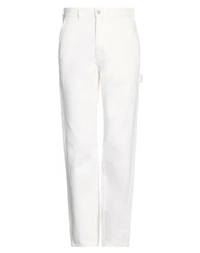 Theory Man Jeans Ivory Size 34 Cotton In White