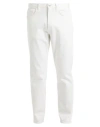 Theory Man Jeans White Size 34 Cotton, Elastane In White