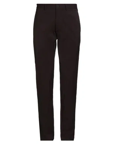 Theory Man Pants Dark Brown Size 32 Polyamide, Elastane