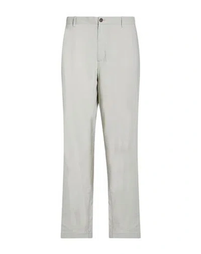 Theory Man Pants Light Grey Size 38 Linen, Viscose, Elastane In Gray