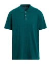 Theory Man Polo Shirt Green Size Xl Cotton